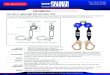 TECHNICAL SPECIFICATIONS - Palmer Safety...• Technora Webbing with Energy absorber. • Swivel steel rebar hook at attachment end (PN 153 as per ANSI Z359.12-2009 gate strength 3600