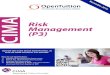 New CIMA P3 2019 Notes - OpenTuitionalso Exam Kit from Kaplan or BPP Risk Management CIMA (P3) The best things in life are free To benefit from these notes you must watch the free