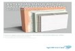 EXTERNAL INSULATION AND FINISHING SYSTEMS · 2018. 7. 20. · Polymer dispersions for External Insulation and Finish Systems (EIFS) Crucial for adhesives between EPS panels and wall