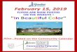 In Beautiful Color · 2019. 2. 13. · Sinatra, Bon Jovi, Bruce Springsteen, Kool and The Gang, and Whitney Houston! They will have you singing along before yous guys know it. Registration