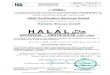 Extrakta Strauss GmbH - HOME...2020/11/30  · Halal Certification Services Halalzertifizierungsdienste Services certification Halal Certificate 786467 19 - 006.725 Document # Revision
