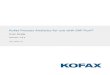 Kofax Process Analytics for use with SAP Fiori...2020/11/27  · The SAP Fiori® launchpad is the SAP standard entry point for all the installed Fiori applications. Each application