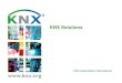 KNX Solutions...KNX: The worldwide STANDARD for home & building control Safety & Surveillance Solution: •Sensor applications, alarm management and user concepts •By using KNX,