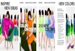 Pantone FHI Brochure - pantonechinhhang.com€¦ · NEW COLORS INSPIRE NEW IDEAS. Now with 2,310 colors, including 210 New PANTONE Colors, the PANTONE FASHION, HOME + INTERIORS Color