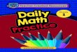 daily math practice 1st grade - Murrieta Valley Unified School ......#3959 Daily Warm-Ups: Math 48 ©Teacher Created Resources, Inc. ~ ~ Operations Answer Key Warm-Up 1 Warm-Up 13