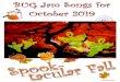 BUG Jam Songs for October 2019 - Bytown Ukulele · 2019. 10. 22. · Long Black Veil Love Potion #9 Maneater The Marvelous Toy Maxwell’s Silver Hammer Memories Are Made Of This
