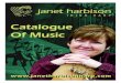 Catalogue Of Music - Janet Harbison Harp · 2019. 1. 22. · Arranged Harp Solos: Irish Dance Music 28 Arranged Harp Solos: Miscellaneous 32 Large Scale Works 35 Brian Boru Lion of