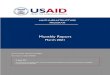 Monthly Report• On 12 March 2021, AECOM submitted the Final AECOM-USAID Bi-Weekly Minutes of Meeting held on 11 March 2021. • On 15 March 2021, AECOM submitted to USAID the …