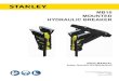 MB10 MOUNTED HYDRAULIC BREAKER - Stanley ......The MB10 Mounted Hydraulic Breaker will provide safe and dependable service if operated in accordance with the instructions given in