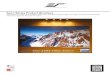 Aeon Series Product Brochure - Elite Screens · 2021. 1. 22. · Aeon Series is a fixed frame projection screen that uses Elite’s EDGE FREE® technology. The EDGE FREE® design