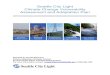 Seattle City Light Climate Change Vulnerability Assessment and Adaptation Plan · 2020. 11. 6. · Light towns of Newhalem and Diablo. Summary: Seattle City Light Climate Change Vulnerability