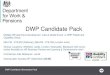Michael Page - Grade 6 Candidate PackDWP Candidate Pack Multiple HR/Learning & Development roles at Grade 6 level in DWP People and Capability Group. £60,740 - £72,933 (National),