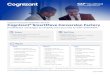 Cognizant SmartMove Conversion Factory SAP Brochure · 2021. 8. 3. · Cognizant Enterprise Application Services Cognizant® SmartMove Conversion Factory Predefined packages to simplify