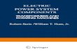 Electric Power System Components: Transformers and Rotating Machines