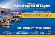 PreliMinary evenT gUide - Strategies in Light