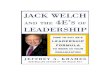 Jack Welch and The 4 E's of Leadership