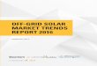 OFF-GRID SOLAR MARKET TRENDS REPORT 2016 - Lighting Global