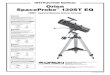 Orion SpaceProbe 130ST EQ - Telescope.com...Para ver el manual completo, visite Orion-Telescopes.eu y escriba el número de artí-culo del producto en la barra de búsqueda. A continuación,