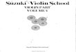 Suzuki violin school / Violin part /, Volume 4