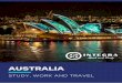 australia - WORK AND STUDY - Integra Work And Travel · 2021. 2. 16. · Australia es el sexto país más grande del mundo, rodeado por océanos y mares, con. paisajes de ensueño