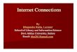 Internet connections - Library and Information Science