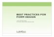 BEST PRACTICES FOR FORM DESIGN - LukeW Ideation + Design | Digital