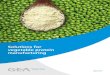 Solutions for vegetable protein manufacturing for vegetable...Our expertise Manufacturers need to be confident that they can produce vegetable proteins that meet customer demands for