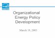 Organizational Energy Policy Development - Home : ENERGY STAR