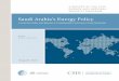 Saudi Arabiaâ€™s Energy Policy - Center for Strategic and
