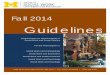 Fall 2014 Guidelines - University of Michigan · 2014. 8. 26. · Fall 2014 Requirements for Doctoral Study in For the PhD Degree in: Social Work and Anthropology Social Work and