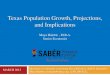 Texas Population Growth, Projections, and Implications