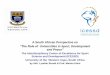 The Role of Universities in Sport, Development and Peace
