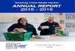 Geelong Food Relief Centre ANNUAL REPORT · 2019. 3. 20. · Geelong Food Relief Centre Inc. Annual Report 2015 - 2016 6 CHAIRMAN'S REPORT: We continue to see a growing need for our