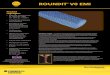 Product Highlights · ROUNDIT ® V0 EMI Product Highlights • Рабочая температура от -50°C до +200° (от -58°F до +392°F) • Самооборачиваемая