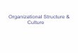 Organizational Structure & Culture - Christiane Schwieren Homepage