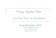 Using Algebra Tiles - Texas State University System: Mathematics