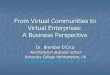 From Virtual Communities to Virtual Enterprises: A Business