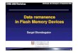 Data remanence in Flash Memory Devices - International Association