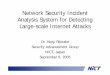 Network Security Incident Analysis System for Detecting Large-scale Internet Attacks