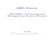 ISO 14001 - Environmental Management System Manual