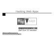Hacking Web Apps - DEF CON® Hacking Conference - The Hacker