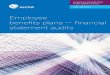Employee Benefit Plans â€” Financial Statement Audits
