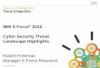 IBM X-Force 2012 Cyber Security Threat Landscape Highlights