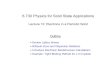 6.730 Physics for Solid State Applications