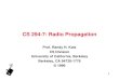 CS 294-7: Radio Propagation - Spread Spectrum Scene Online: An