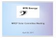 MREP Solar Committee Meeting