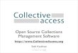 Open Source Collections Management Software