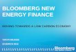 BLOOMBERG NEW ENERGY FINANCE - Department Of Energy