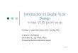 Introduction to Digital VLSI Design - Ben Gurions Electrical