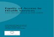 Equity of Access to Health Services - IPH